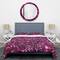 Designart 'Pink Sparkle Glitter ' Mid-Century Duvet Cover Set
